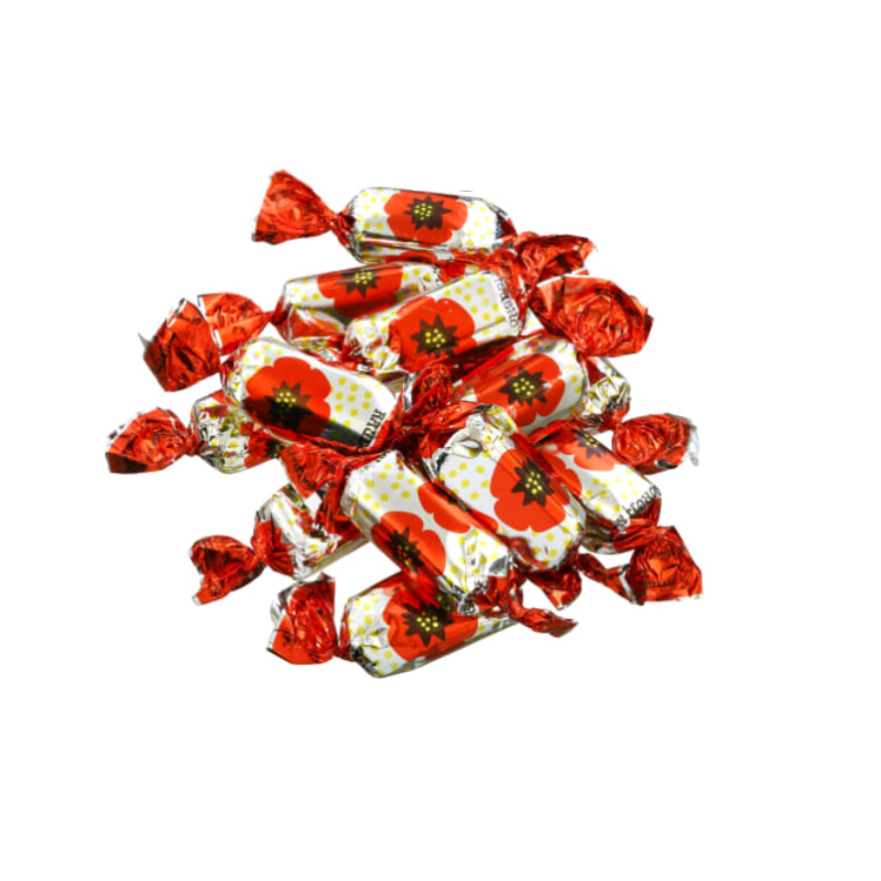 Saldainiai Raudonoji aguona, 1 kg