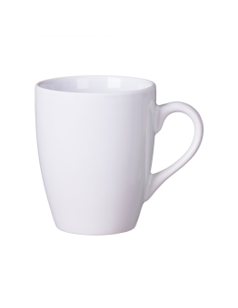 Puodelis porcelianinis BELLA 330ml, baltas