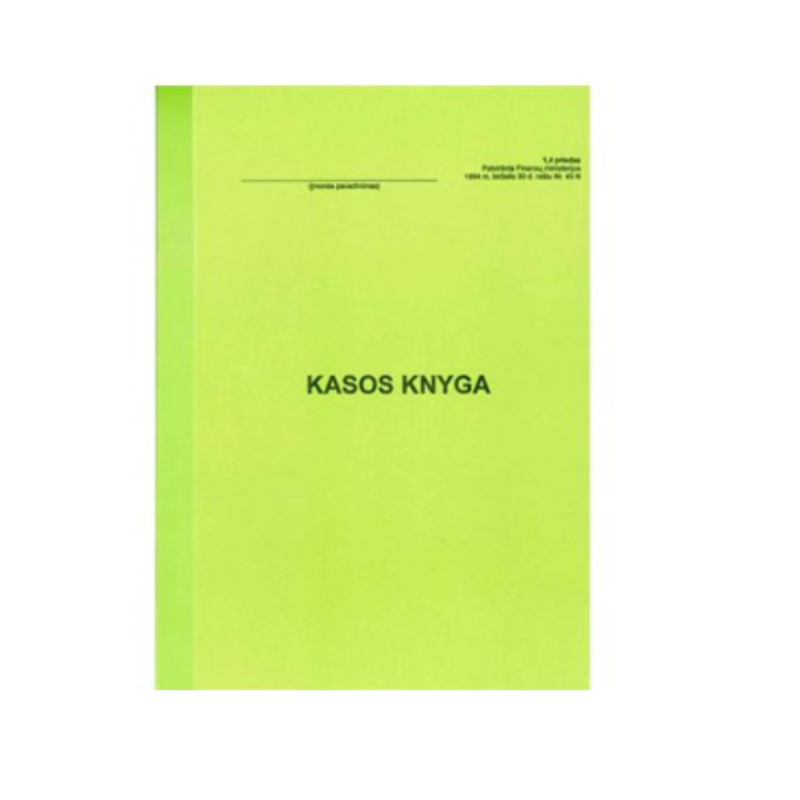 Kasos knyga A5 kopijuojanti, 31 komplektas