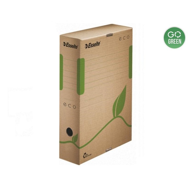 Dėžė archyvinė ESSELTE ECO 80mm nugarėlė įp.25