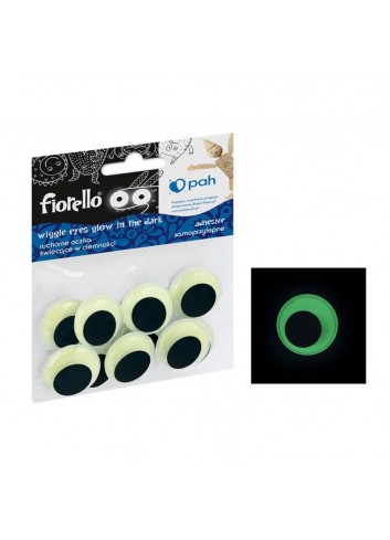 Rinkinys lipnios akys FIORELLO 25mm 10 vnt.