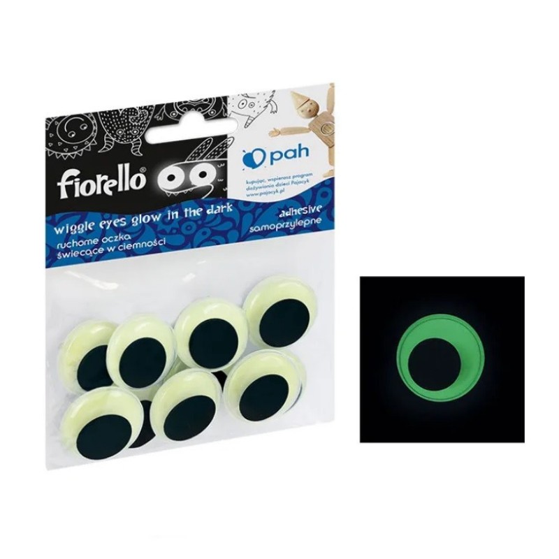 Rinkinys lipnios akys FIORELLO 25mm 10 vnt.