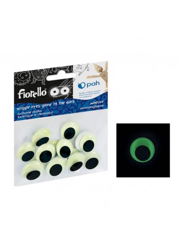 Rinkinys lipnios akys FIORELLO 20mm 15 vnt.