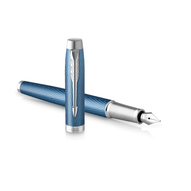 Parkeris PARKER IM PREMIUM BLUE GREY CT, mėlynai pilkos sp.