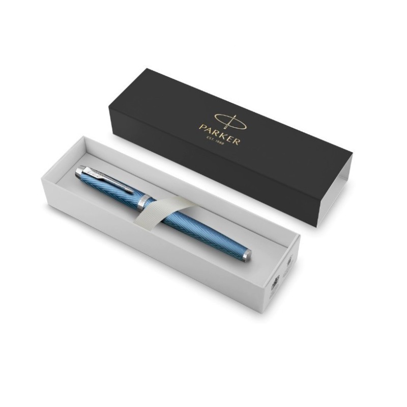 Parkeris PARKER IM PREMIUM BLUE GREY CT, mėlynai pilkos sp.