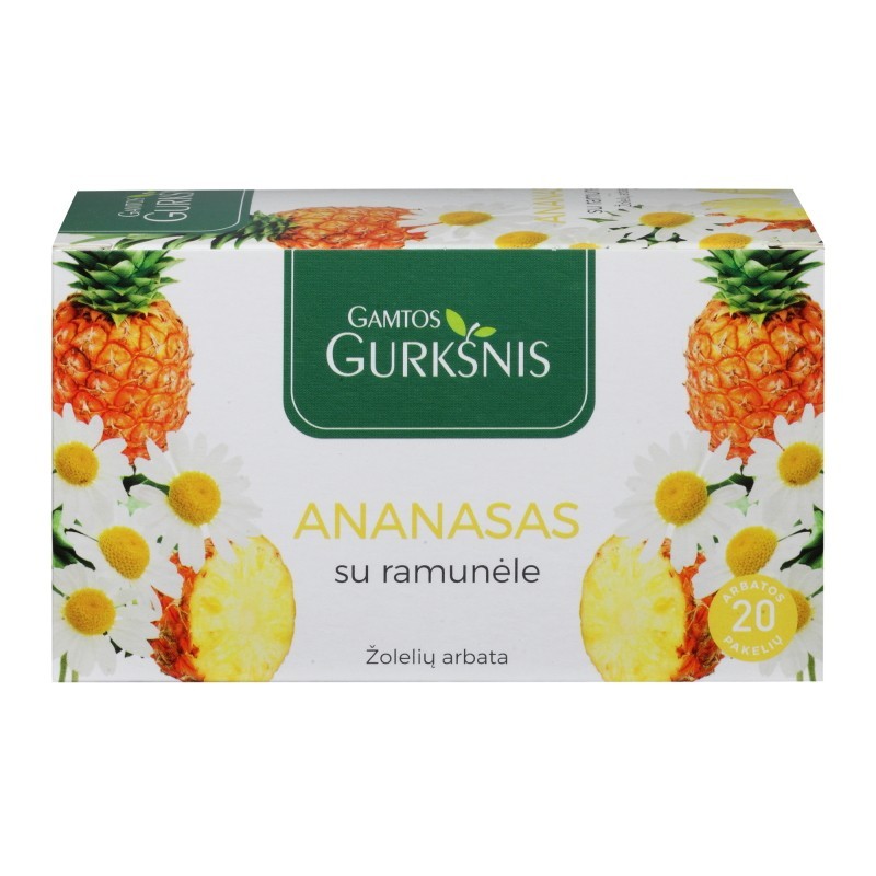Arbata su ananasais su ramun., Gamtos Gurkšnis, 20 vnt.