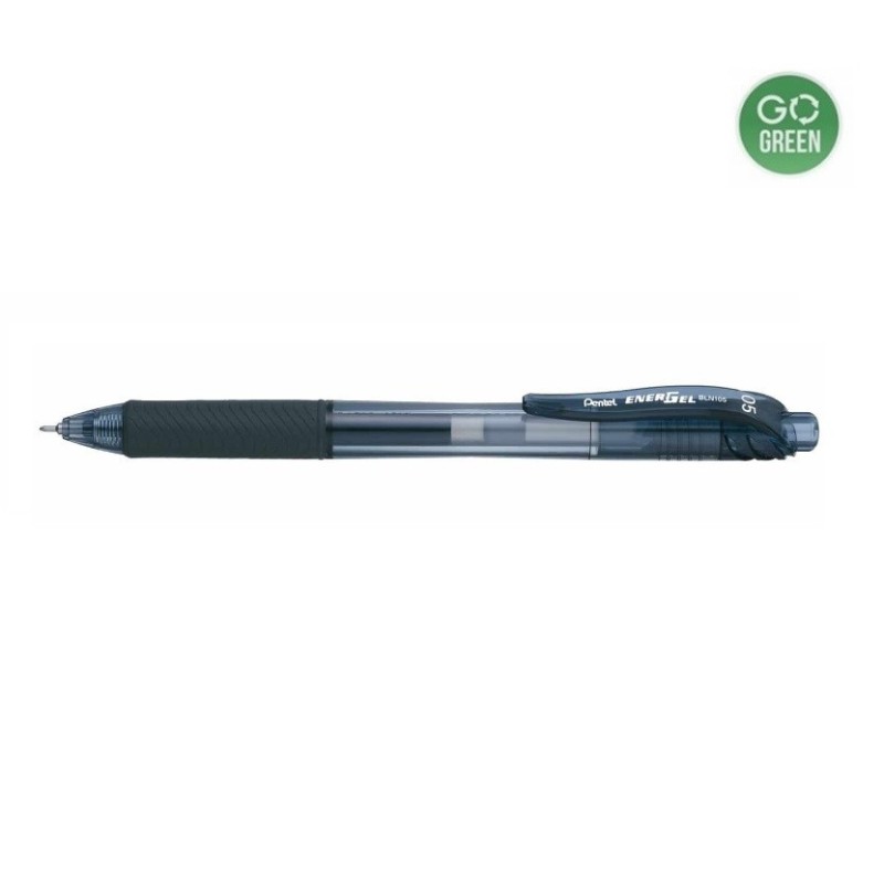 Rašiklis automatinis Pentel Energel-X BLN105 0,5 mm. juodas