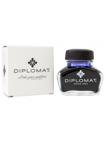 Rašalas DIPLOMAT 30ml mėlynas