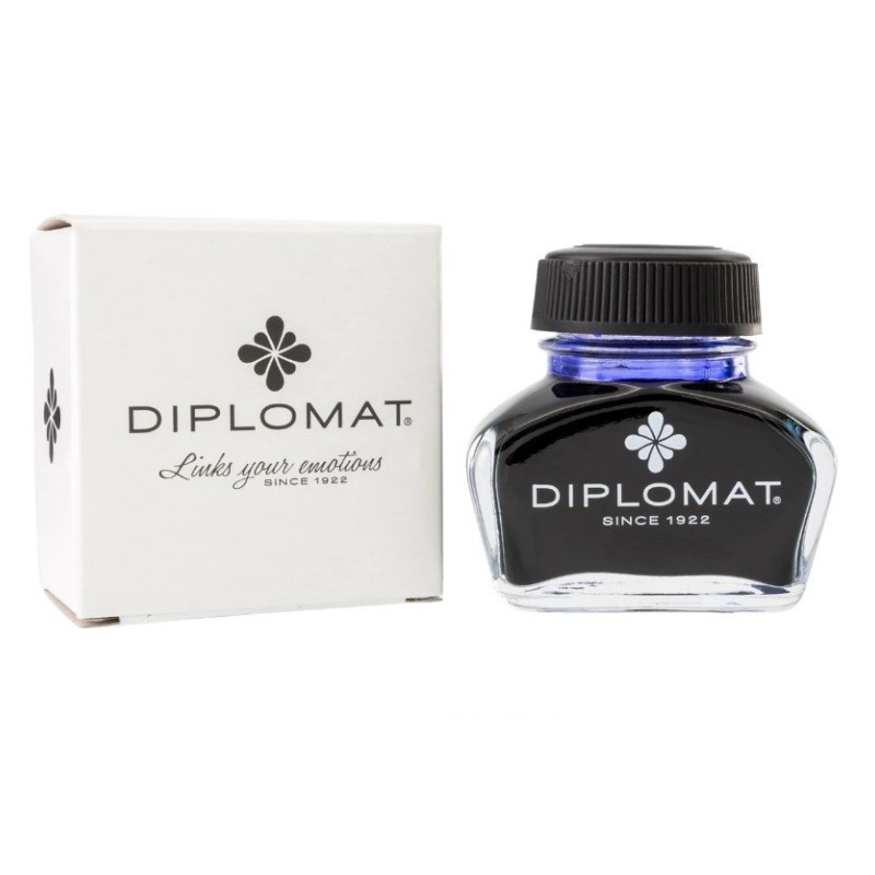 Rašalas DIPLOMAT 30ml mėlynas