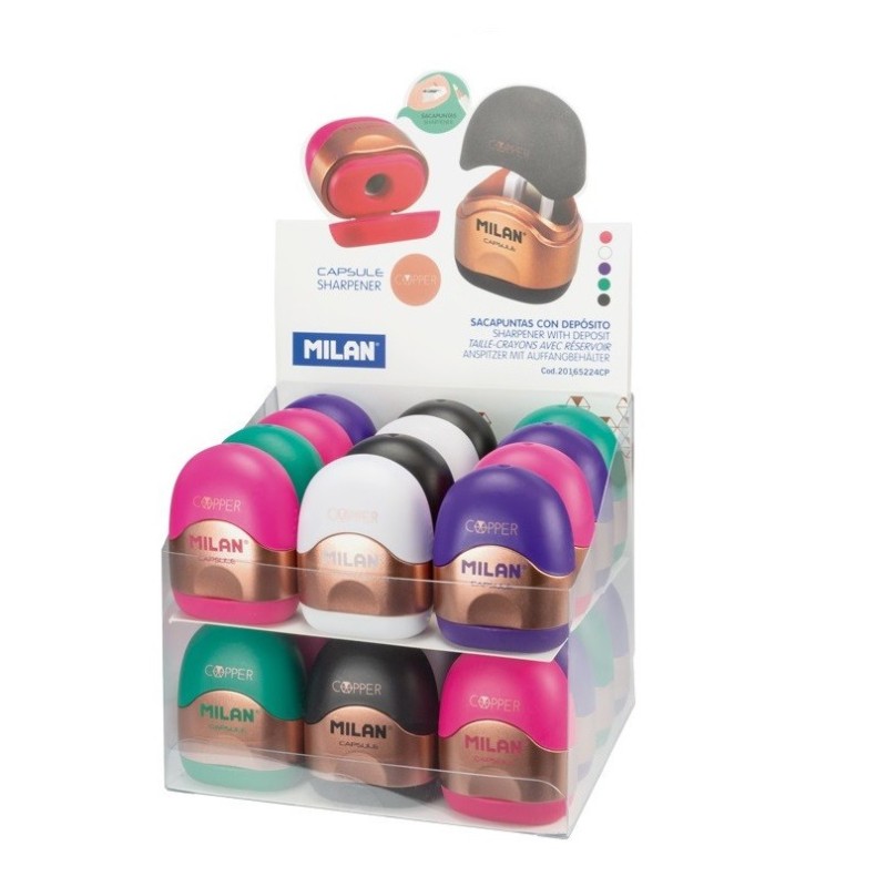 Drožtukas MILAN CAPSULE COPPER, pak. 24 vnt
