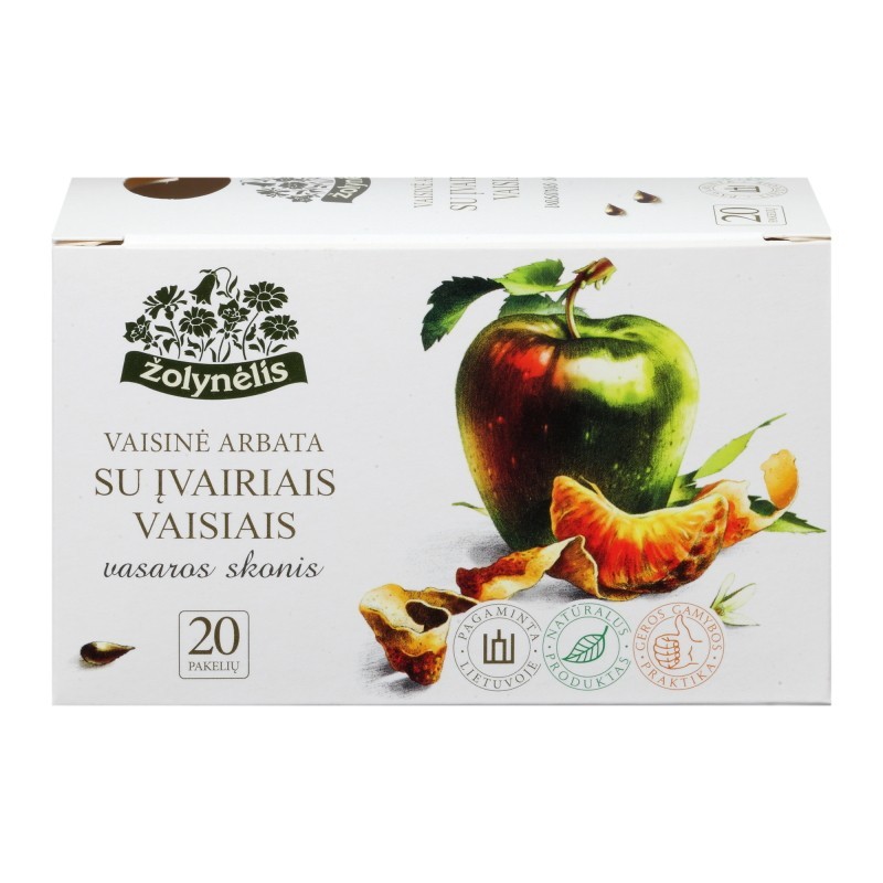 Arbata Vasaros skonis su įvairiais vaisiais ŽOLYNĖLIS. | Onelife.lt