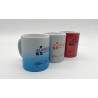 Puodelis blizgus GOLD GLITTER 330 ml, aukso sp., sublimacija