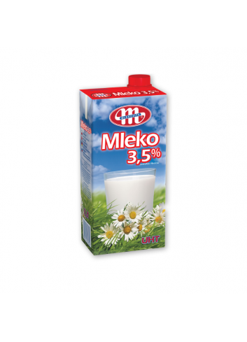 Pienas MLEKOVITA 3,5% riebumo, 1l