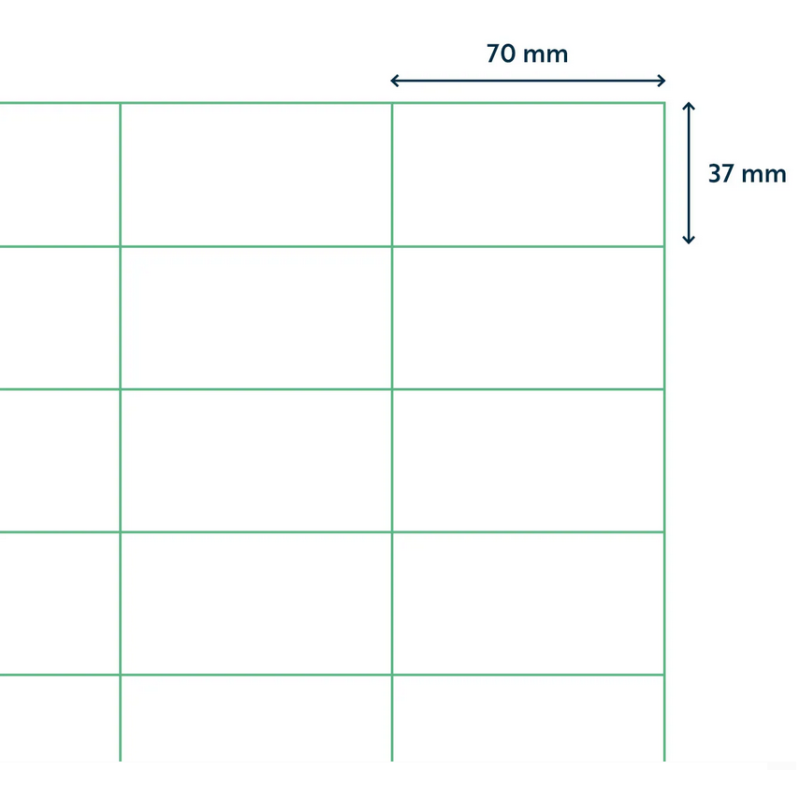 Lipnios etiketės RILLPRINT A4 70x37mm. 24 lip. 100l.