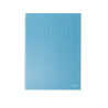 Sąsiuvinis su spirale šone A5 80l ESSELTE COLOUR BREEZE langeliais, mėlynos sp.