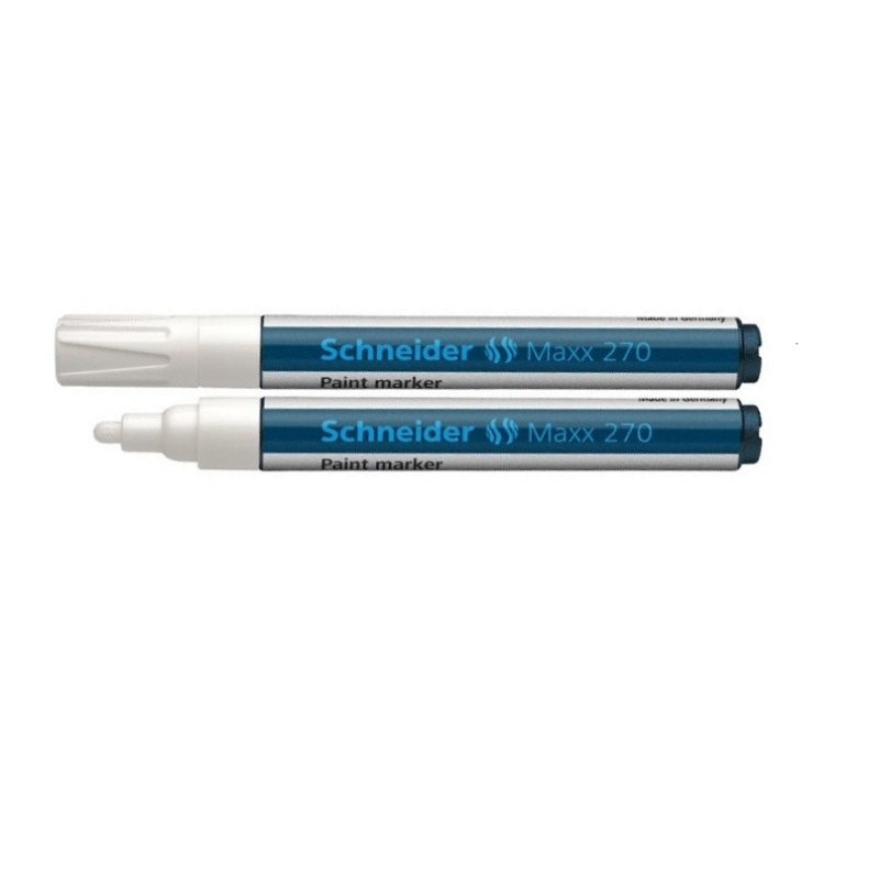 Žymeklis Paint SCHNEIDER Maxx 270 baltas,  įp.10