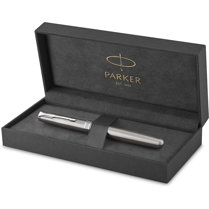Plunksnakotis PARKER SONNET STAINLESS STEEL CT, matinio sidabro sp.