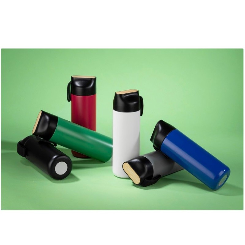 Termo puodelis ELSA 600ml raudonos sp.
