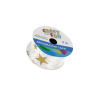 Juostelė dovanoms Kalėdinė 4cm 2m, baltos sp.