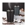 Termo puodelis NORDIC 350ml, juodos sp.