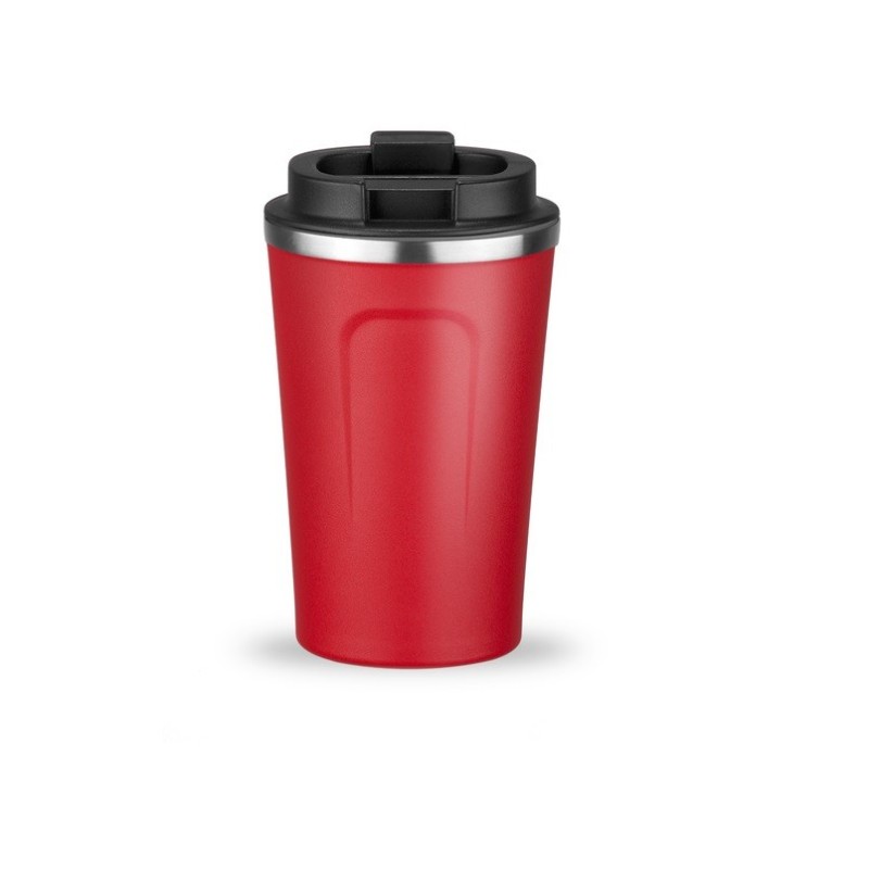 Termo puodelis NORDIC 350ml, raudonos sp.