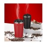 Termo puodelis NORDIC 350ml, raudonos sp.