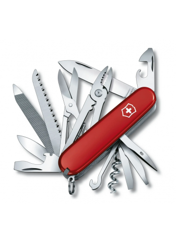 Peilis daugiafunkcinis VICTORINOX HANDYMAN, raudonos sp.