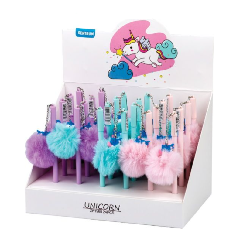 Tušinukas UNICORN POMPON  CENTRUM 0,7mm. įp. 24