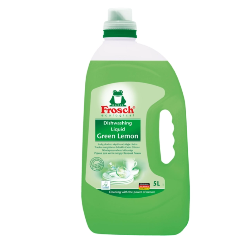 Indų ploviklis FROSCH 5l, citrinų kvapo