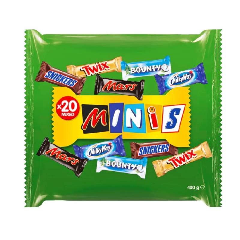 Saldainiai Mixed Minis 400g
