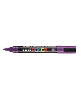 Markeris UNI POSCA PC-5M, Nr.12 1,8-2,5mm. violetinės spalvos