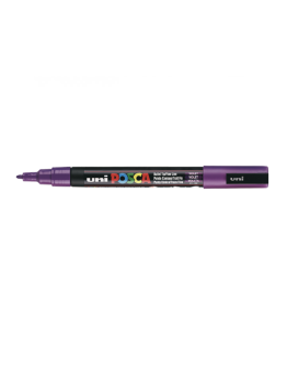 Markeris UNI POSCA PC-3M, Nr.12 0,9-1,3mm. violetinės spalvos