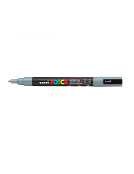 Markeris UNI POSCA PC-3M, Nr.37 0,9-1,3mm. pilkos spalvos