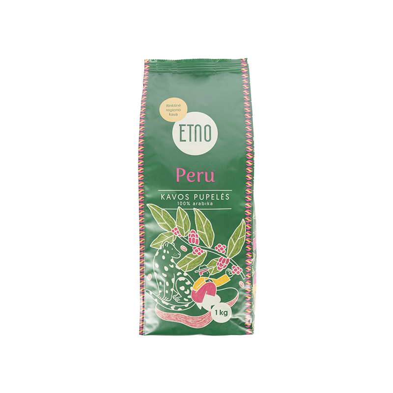 Kavos pupelės PERU, ETNO, 1 kg