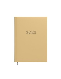 Darbo knyga - kalendorius 2027m. A5, smėlio spalvos