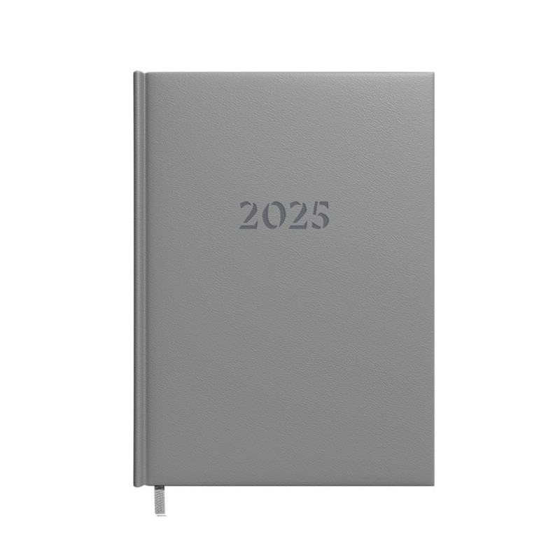 Darbo knyga - kalendorius 2027m. A5, pilkos spalvos