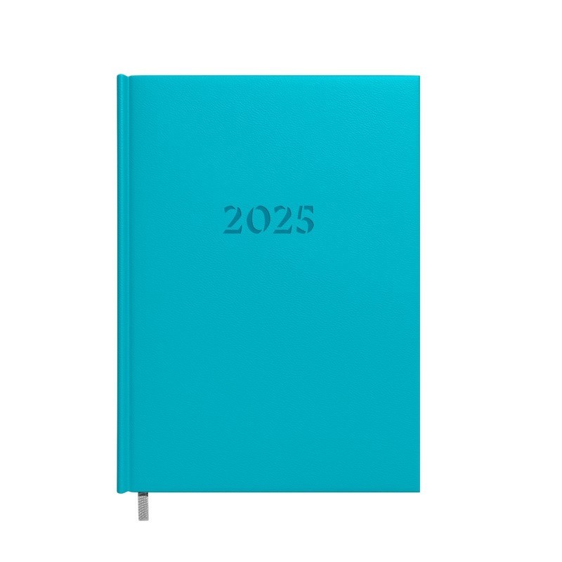 Darbo knyga - kalendorius 2027m. A5, turkio spalvos