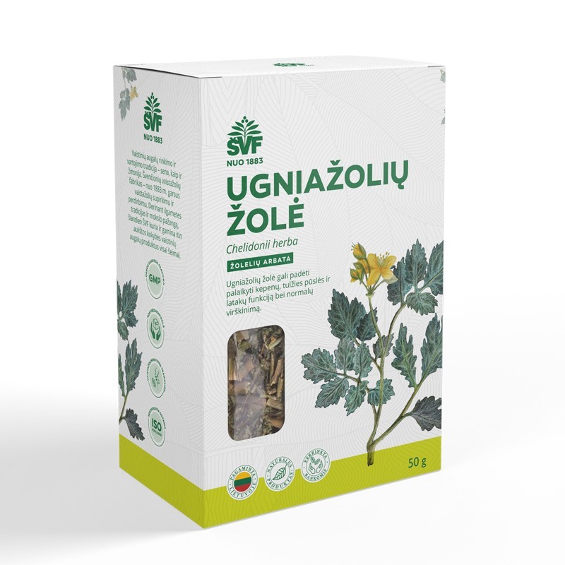 ŠVF arbata ugniažolių žolė.