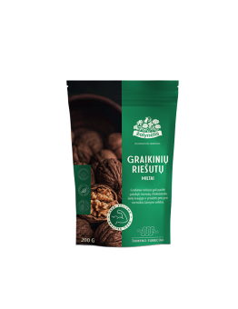 Walnut flour for bowel function, Žolynėlis, 200 g