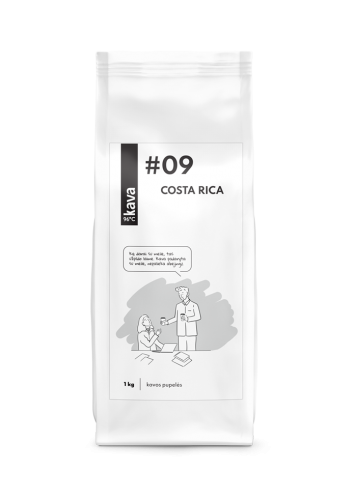Grauzdētas kafijas pupiņas Kava96 Nr.9, KOSTARIKA (SHB), 1 kg