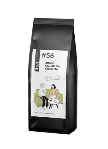 MIX Brasil (NY2 Moggiana), Ethiopie (Yirgacheffe), Colombia (Supremo)