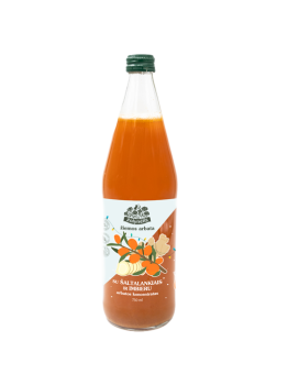 Winter Tea with sea buckthorn and ginger, tea concentrate, Žolynėlis, 750 ml