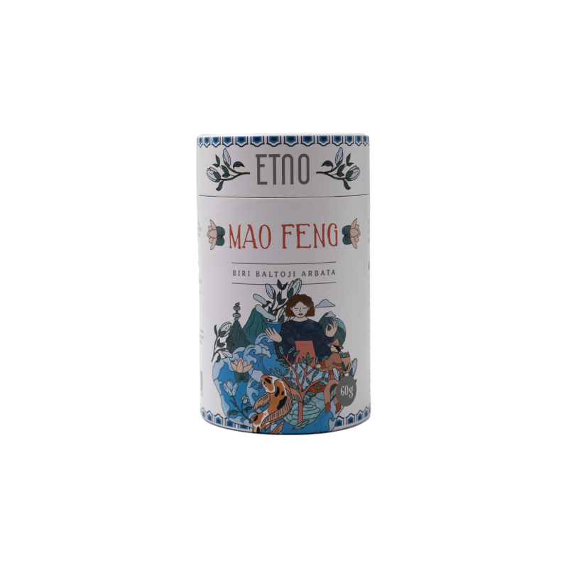 Baltoji arbata Mao feng, ETNO, biri, 60 g