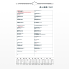 Sieninis kalendorius MONO PLANNER 2027 m.