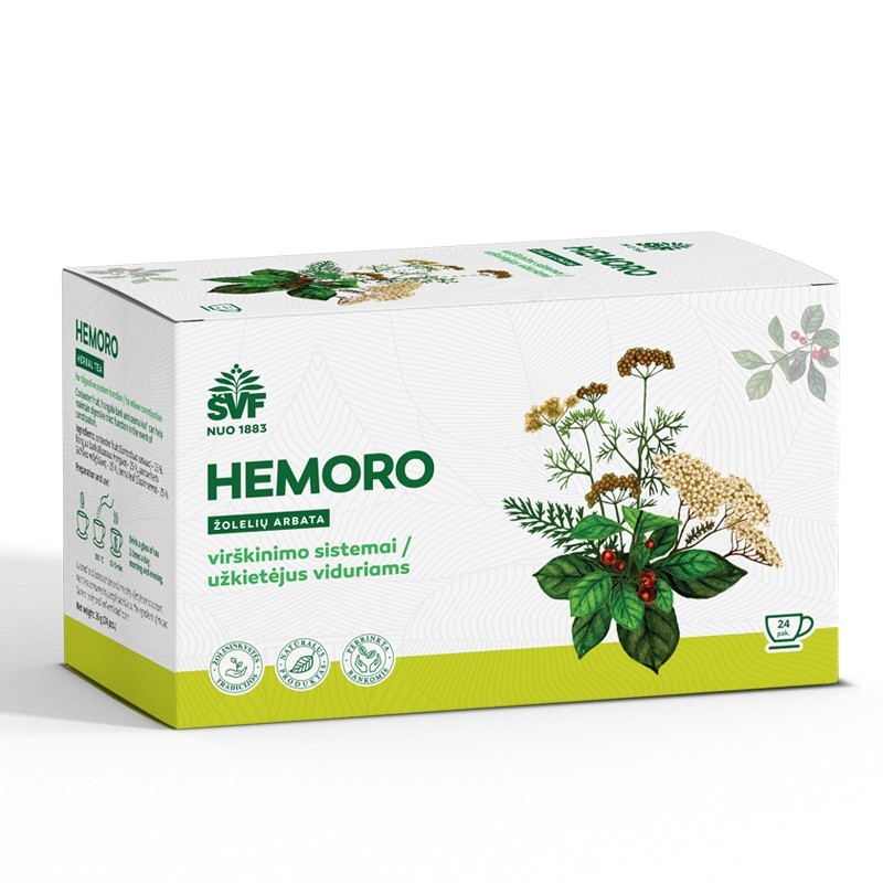 Arbata Hemoro ŠVF, 24 vnt.