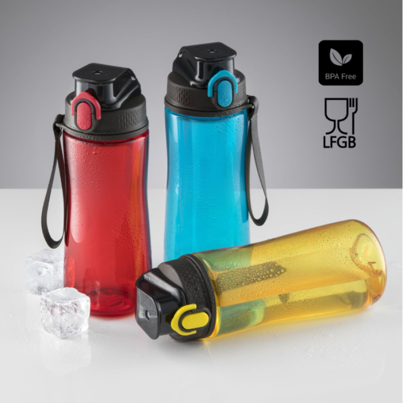 Gertuvė COLORISSIMO TRITAN, plastikinė 550ml, turkio spalvos