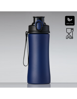 Gertuvė COLORISSIMO PRIMO, metalinė 550ml, t. mėlynos spalvos