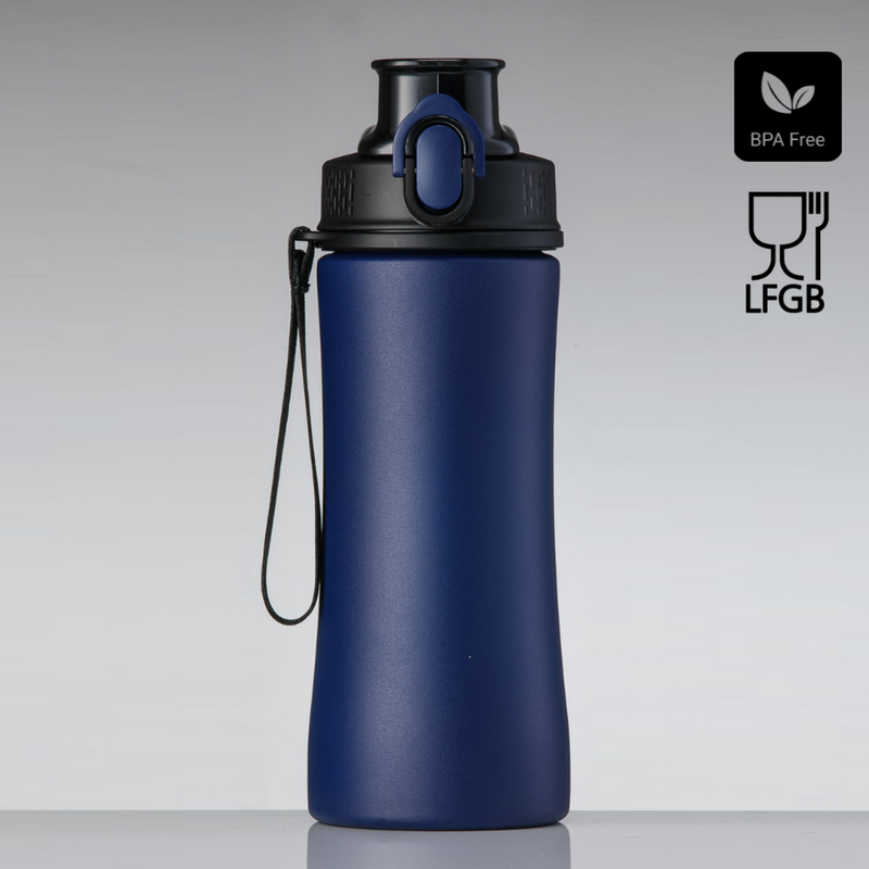 Gertuvė COLORISSIMO PRIMO, metalinė 550ml, t. mėlynos spalvos