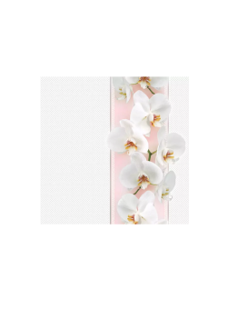 Popierinės stalo servetėlės 20vnt. DAISY 33x33cm, orchidėja