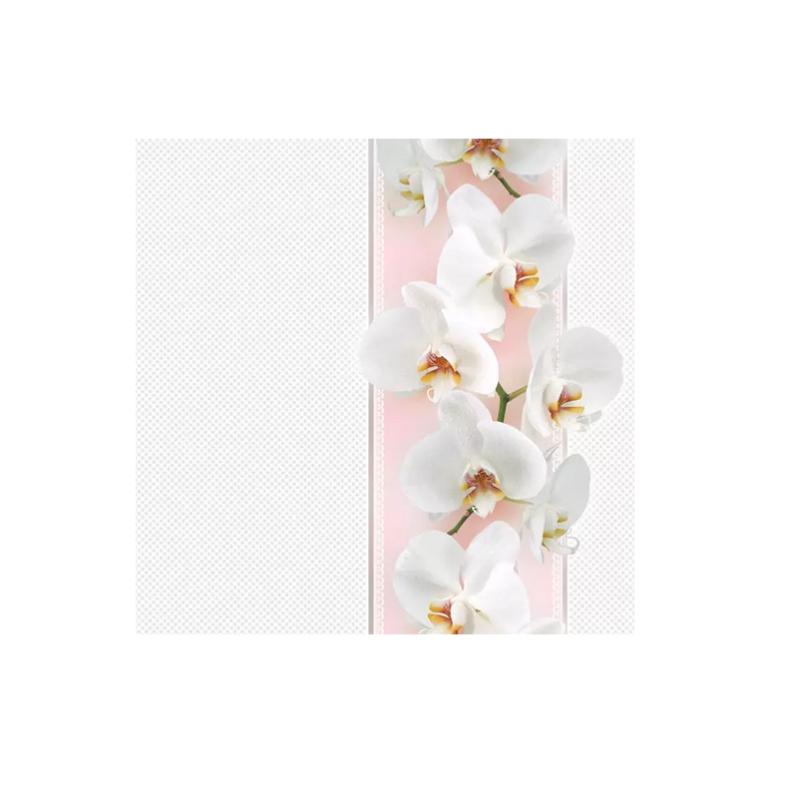 Popierinės stalo servetėlės 20vnt. DAISY 33x33cm, orchidėja